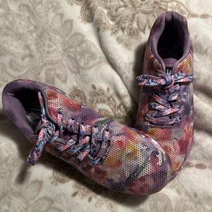 NOBULL Trainer Purple Floral 9.5